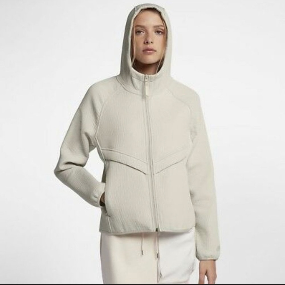 NWT Nike Tech Pack Ribbed‎ Windrunner Hooded Jacket Medium